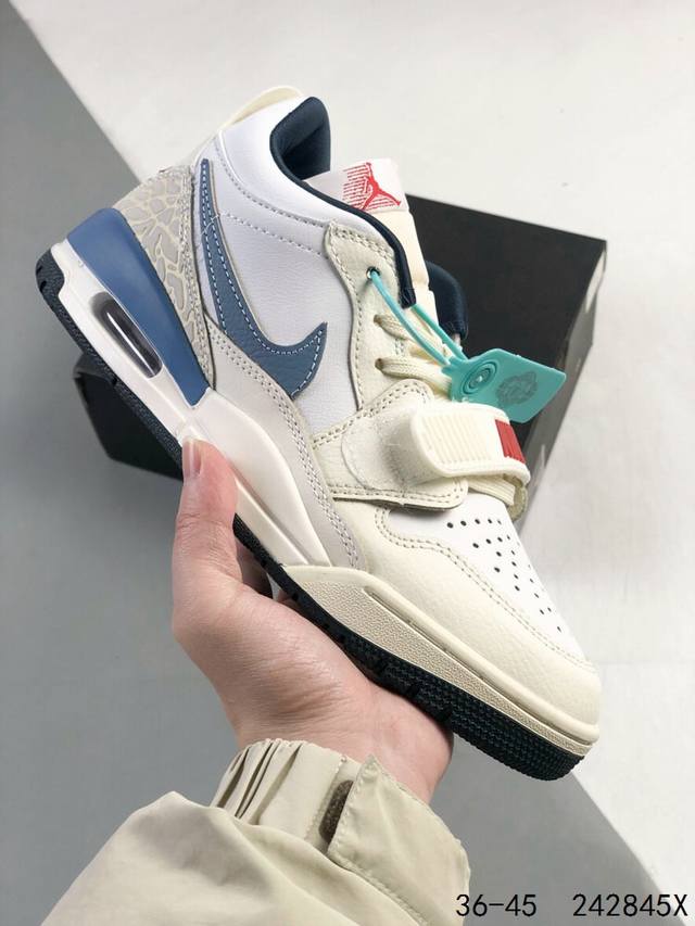 真标带半码！ 乔丹一代 低帮 气垫 Air Jordan Legacy 312 Low 乔丹联名 号称 “最强三合一” 的 Jordan Legacy 312，