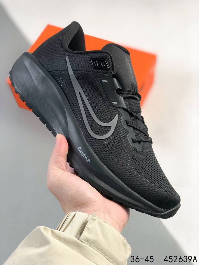 公司级带半码！ 耐克 Nike Quest 6极速6代网面透气 时尚休闲跑步鞋 简约高科技设计采用多层材料，为双足带来凉爽感受和稳固体验时尚鞋面搭配中足包覆设计