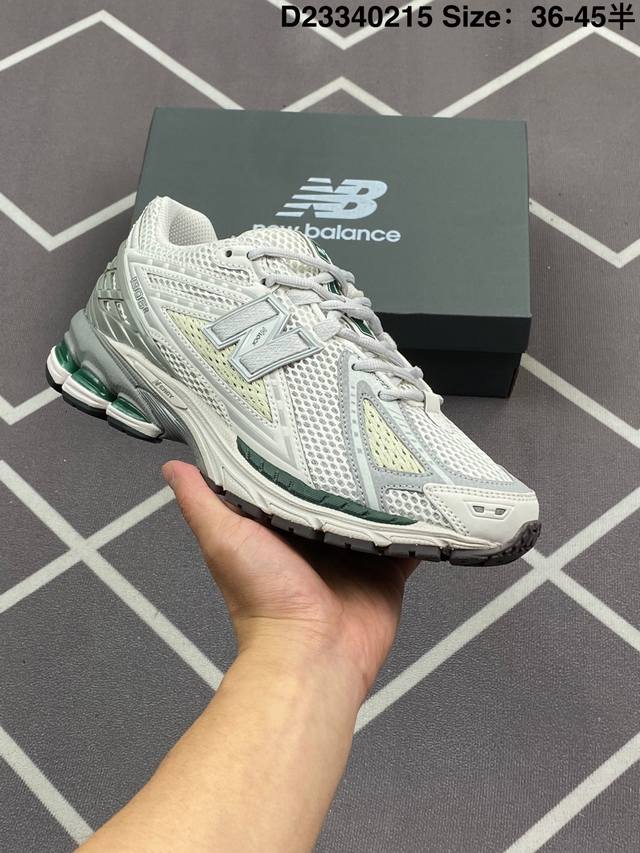 New Balance M1906R系列 Nb新百伦潮流复古织物皮革减震防滑耐磨轻便低帮跑步鞋 原档数据独立私模大底 唯一正确六层组合大底 Rb前软后硬 百分百