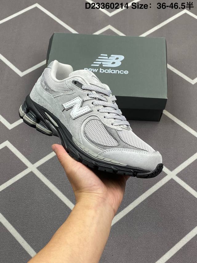 新百伦New Balance M2002系列美产血统经典复古男女休闲鞋情侣百搭老爹鞋跑步鞋运动男鞋女鞋 货号：M2002Rj D尺码：36～46.5半 编码:D