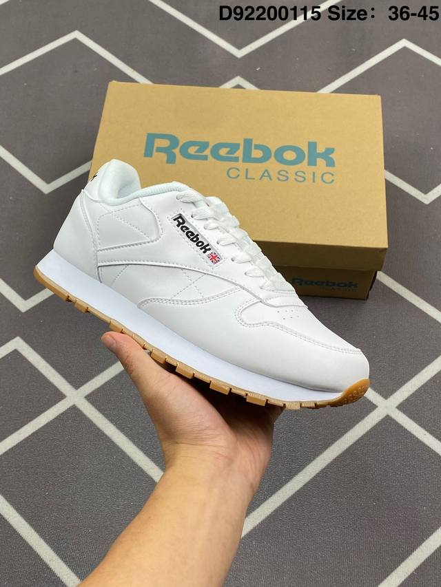 Reebok 锐步 官方上新 Reebok Classic Leather新款老爹鞋网面透气休闲运动鞋 100008 493 编号:D92200115 Size