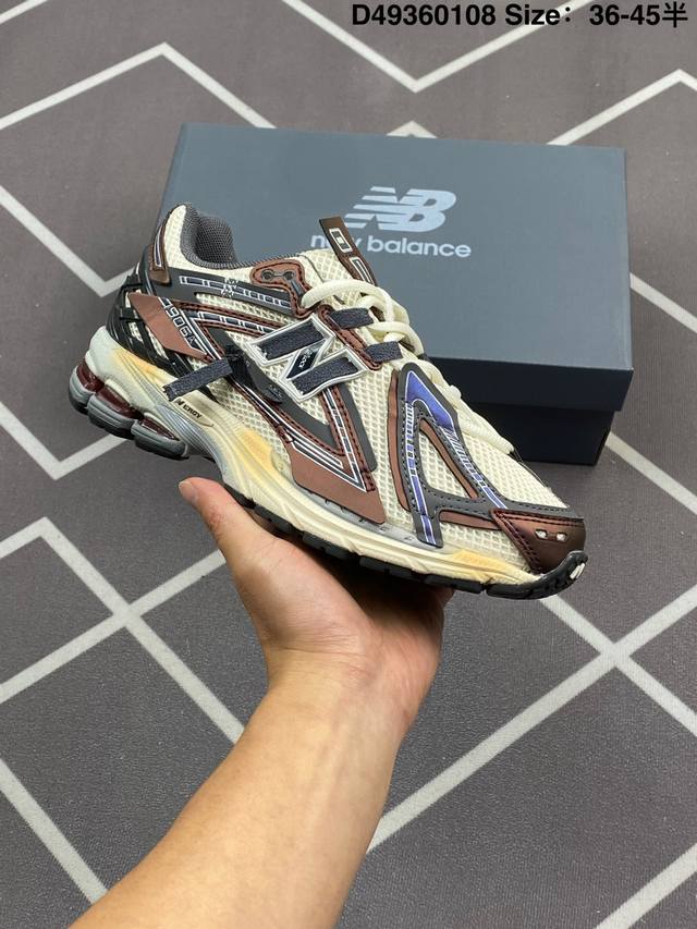 公司级New Balance M 6系列 复古单品宝藏老爹鞋款 复古元素叠加 质感超级棒 楦版型材料细节做工精细 作为Nb最经典的档案鞋型之一 与2002一样，