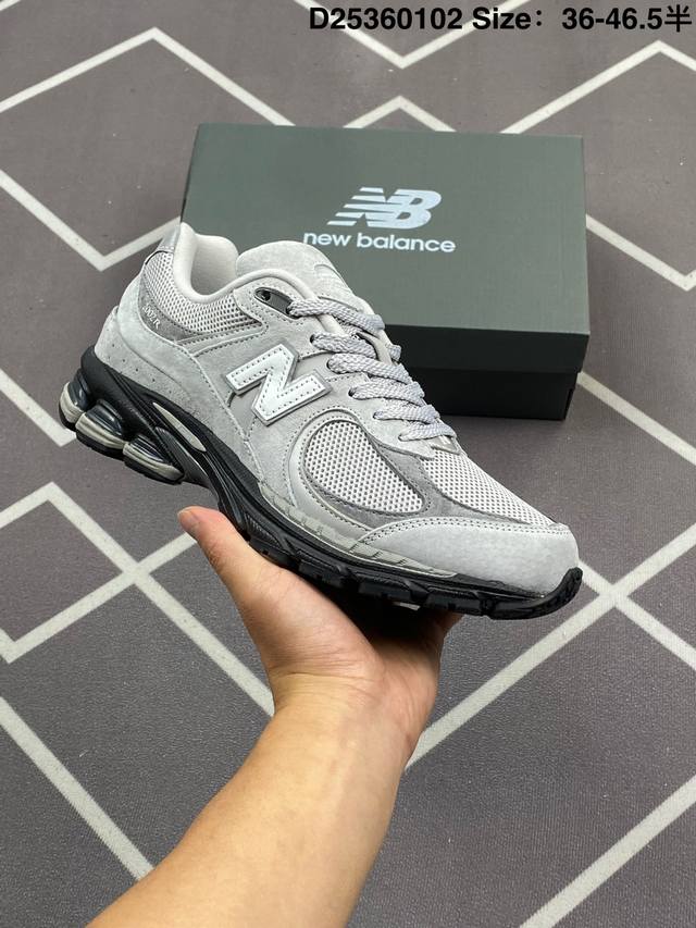 公司级新百伦New Balance M2002系列美产血统经典复古男女休闲鞋情侣百搭老爹鞋跑步鞋 货号:M2002Rhg 尺码:36 37 37.5 38 38