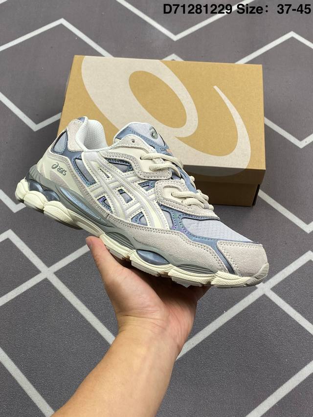 Asicsgel-Nyc复古老爹鞋 单品 亚瑟士Asicstiger 新款休闲鞋 厚底街头运动休闲鞋，Asics亚瑟士推出全新Gel-Nyc，彰显纽约都市活力。