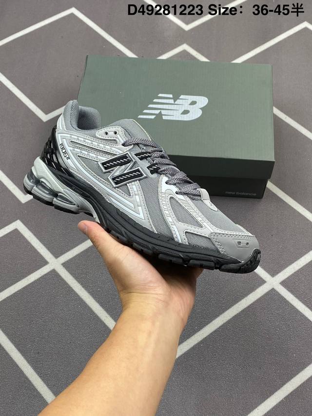 New Balance M1906系列 复古单品宝藏老爹鞋款 复古元素叠加 质感超级棒 楦版型材料细节做工精细 作为Nb最经典的档案鞋型之一 与2002一样，1