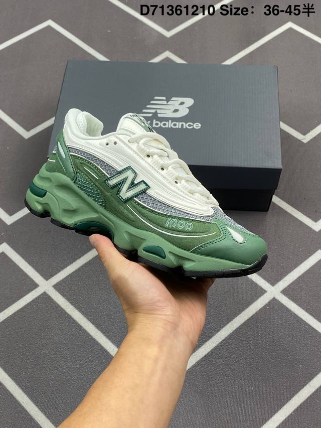 公司级 新百伦 Newbalance1000系列回归 Ald X 新百伦 老爹鞋，新联名厚底增高百搭运动跑鞋曝光了！作为Nb最高端的鞋型,诞生于1999年,一度