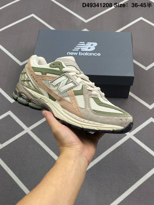 New Balance M1906系列 复古单品宝藏老爹鞋款复古元素叠加 质感超级棒 楦版型材料细节做工精细 作为Nb最经典的档案鞋型之一 与2002一样，19