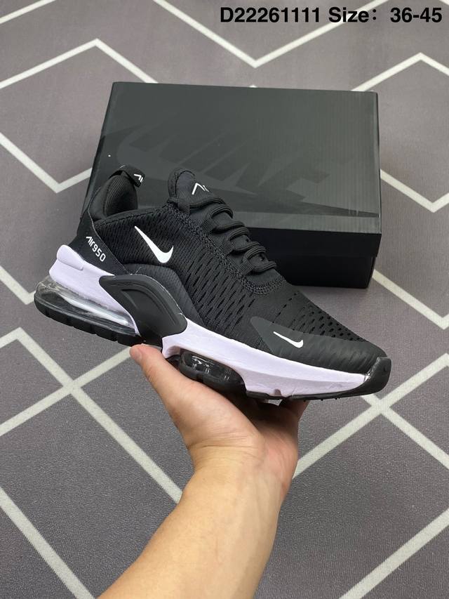 耐克Nike Air Max Zoom 950 休闲时尚跑步鞋男士运动老爹鞋 。鞋底气垫不仅大大提升跑步过程中双脚的稳定性，更为每一次迈步提供明显的推进力 中底