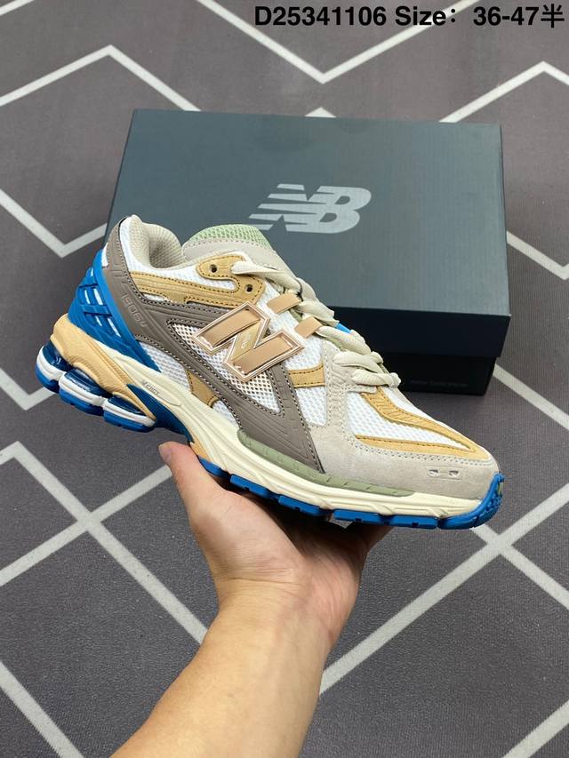 New Balance M1906系列 复古单品宝藏老爹鞋款 复古元素叠加 质感超级棒 楦版型材料细节做工精细 作为Nb最经典的档案鞋型之一 与2002一样，1