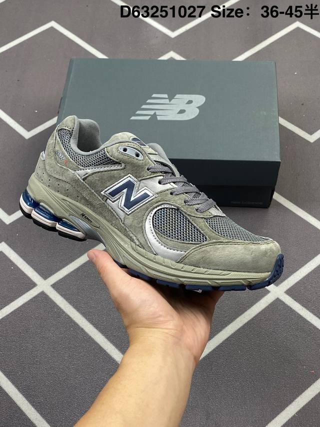 新百伦New Balance M2002系列美产血统经典复古男女休闲鞋情侣百搭老爹鞋跑步鞋运动男鞋女鞋 货号:M2002Rda 尺码:36 37 37.5 38