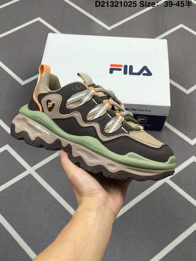 斐乐 男鞋 Fila Fusion 意大利百年经典运动品牌，网红单品 小红书推荐爆款 Fila斐乐火星鞋新款厚底增高运动鞋 复古百搭老爹鞋 斐乐潮牌文化篮球鞋 - 点击图像关闭