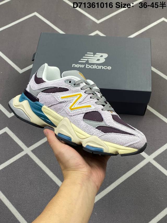 公司级 Nb 新百伦 New Balance Nb9060小象蹄男女款9060舒适百搭老爹鞋。全新 9060 款式将经典风格与现代设计融合到日常多功能性中。 9