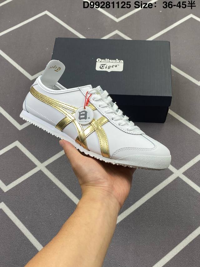 公司级Onitsuka Tiger Nippon Made 鬼冢虎手工鞋系列 Mexico 66 Deluxe メキシコ 66 デラックス独家！同步官方，手工鞋