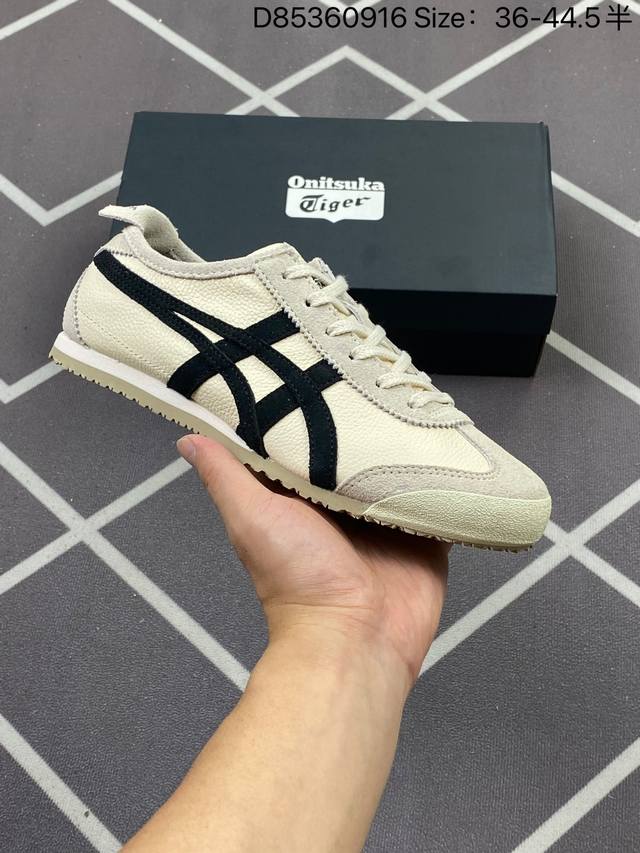 公司级Onitsuka Tiger Nippon Made 鬼冢虎手工鞋系列 最高版本Mexico 66 Deluxe メキシコ 66 デラックス独家！同步官方