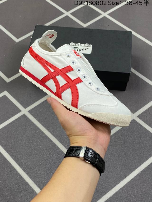 真标Onitsuka Tiger Nippon Made 鬼冢虎手工鞋系列 Mexico 66 Deluxe メキシコ 66 デラックス独家！同步官方，手工鞋新