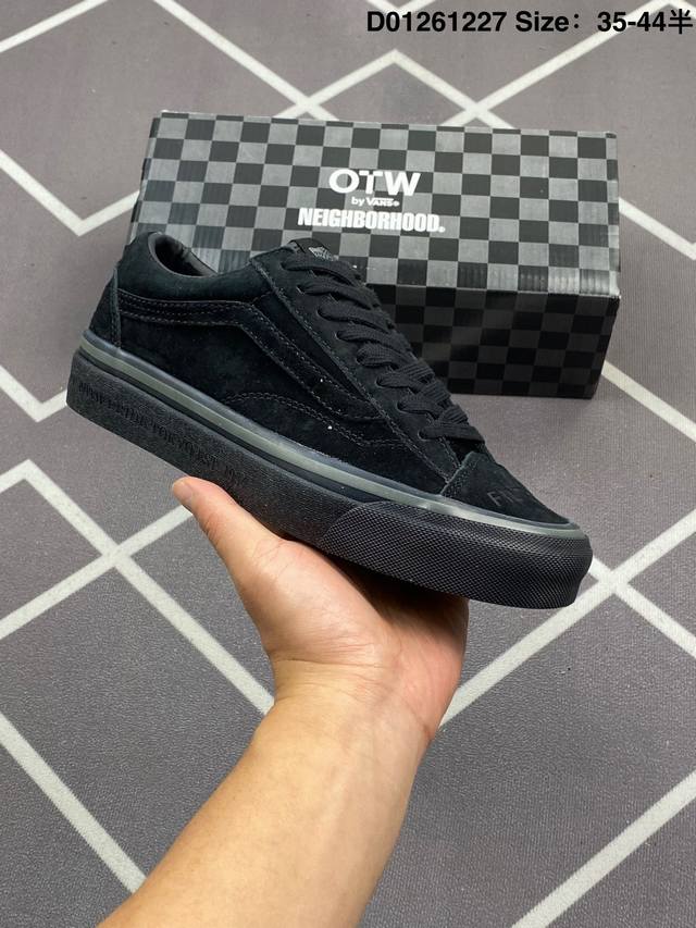 Vans 万斯 正确原装铝楦数据楦型版本官方新色，万斯Style 36 经典低帮帆布休闲运动硫化滑板板鞋 编码：D01261227 Size:35～44