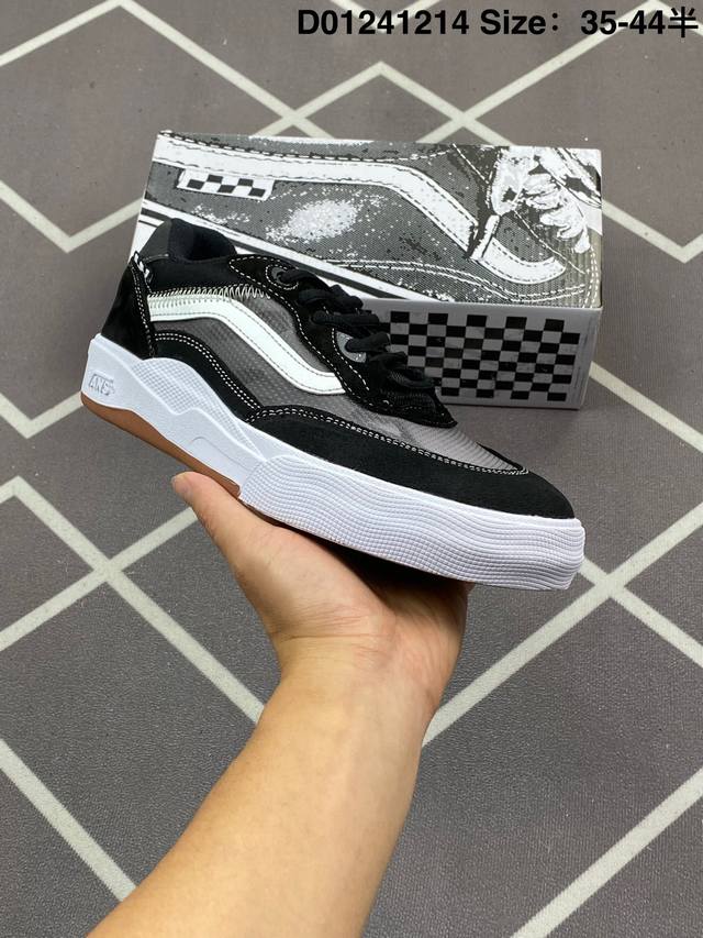 Vans Wayvee 万斯低帮休闲鞋 牛皮材质 硫化底 真标带半码 Size:35-44码 D01241214