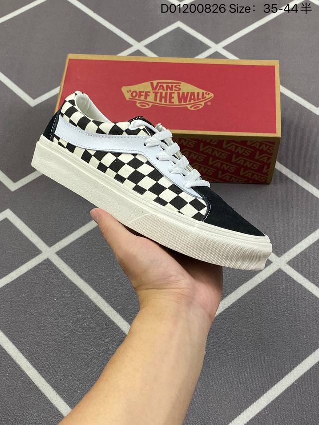 Vans万斯 Boid Ni潮流时尚 耐磨防滑 低帮休闲板鞋 。 编码：D01220826 Size：35-44半