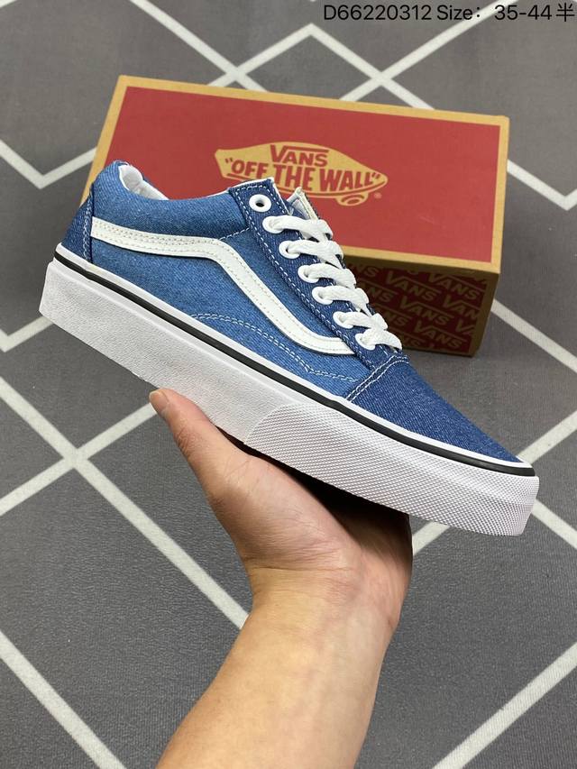 万斯Vans Old Skool Platform 范斯官方 轻便耐磨舒适厚底休闲帆布鞋 尺码：35 36 36.5 37.5 38 38.5 39 40 40