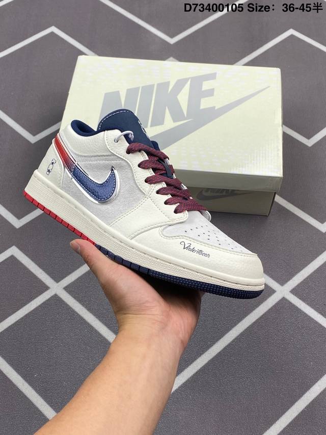 公司级Nike Air Jordan 1 Low Aj1乔1低帮休闲板鞋 同步官方配色 市场唯一独家头层皮打造 原鞋原档案开发 原厂皮料 原档冲孔鞋头 正确满胶