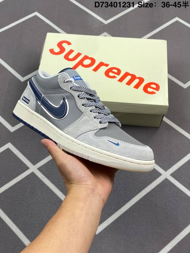 公司级Nike Air Jordan 1 Low Aj1乔1低帮休闲板鞋 同步官方配色 市场唯一独家头层皮打造 原鞋原档案开发 原厂皮料 原档冲孔鞋头 正确满胶