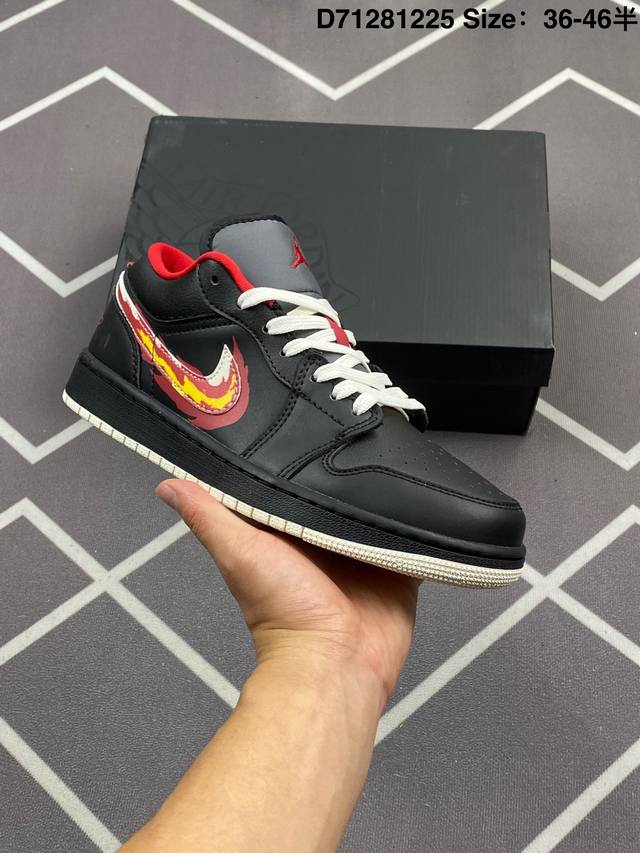 Air Jordan 1 Low Og Howard University Pe 低帮 蓝白红 Aj1 乔丹1代 Aj1 乔1 低邦 霍华德红白蓝 乔丹篮球鞋系