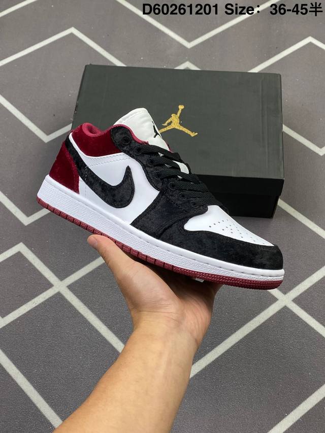 公司级Air Jordan 1 Low Aj1低帮系列篮球鞋 官方同步配色 原装级产物 #拒绝公底 立体鞋型 细节完美 高清洁度 购置公司同步原材料 原汁原味