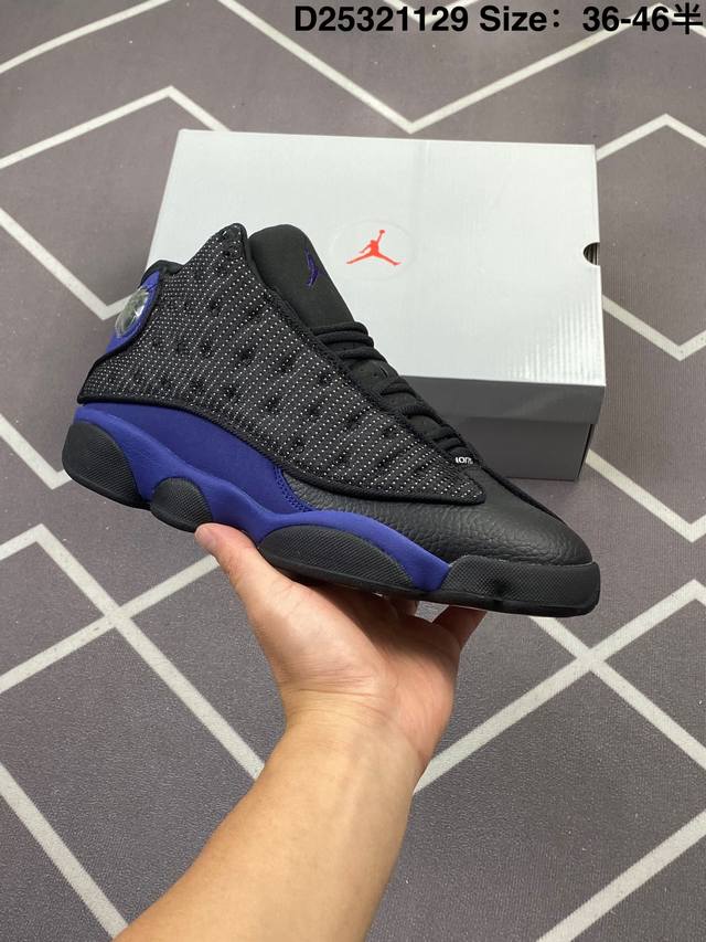 公司级耐克Nike Air Jordan 13 迈克尔 乔丹Aj13代复古中帮文化休闲运动篮球鞋 货号:414571 404 尺码:36 36.5 37.5 3