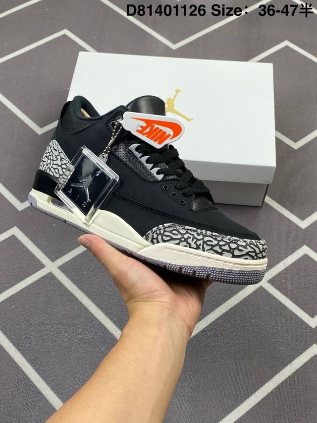 耐克 乔丹 Aj3 耐克 Nike Air Jordan 3 Retro Se 乔3 复刻篮球鞋 乔丹3代 三代 男女子运动鞋 作为 Aj 系列中广受认可的运动