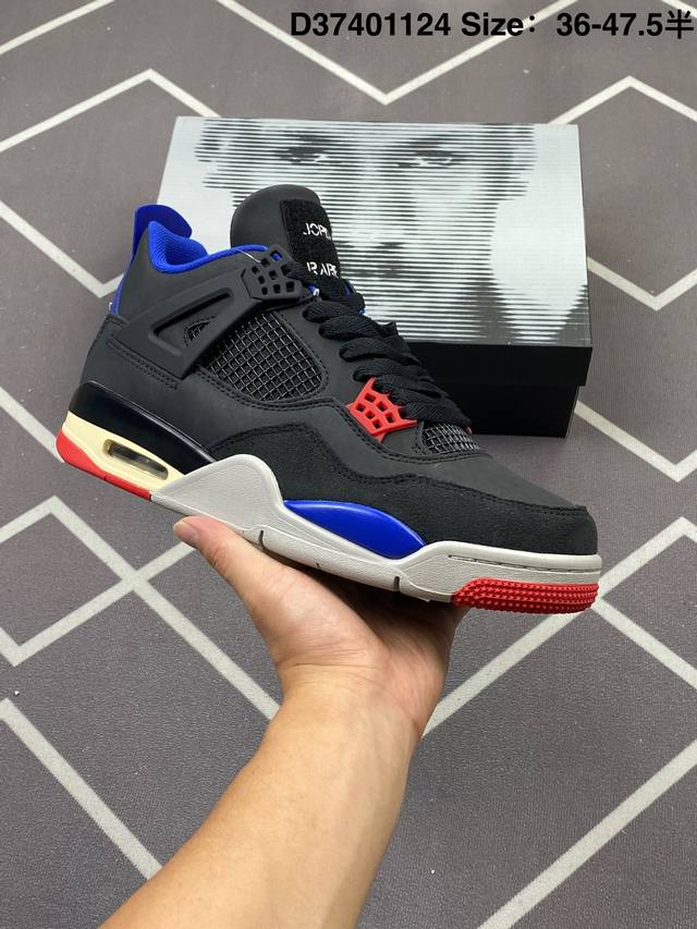 乔丹Air Jordan 4 Retro Og 低帮 迈克尔 乔丹Aj4代乔4 复古休闲运动文化篮球鞋。秉承轻量化的速度型篮球鞋设计思想完成设计，降低重量的同时