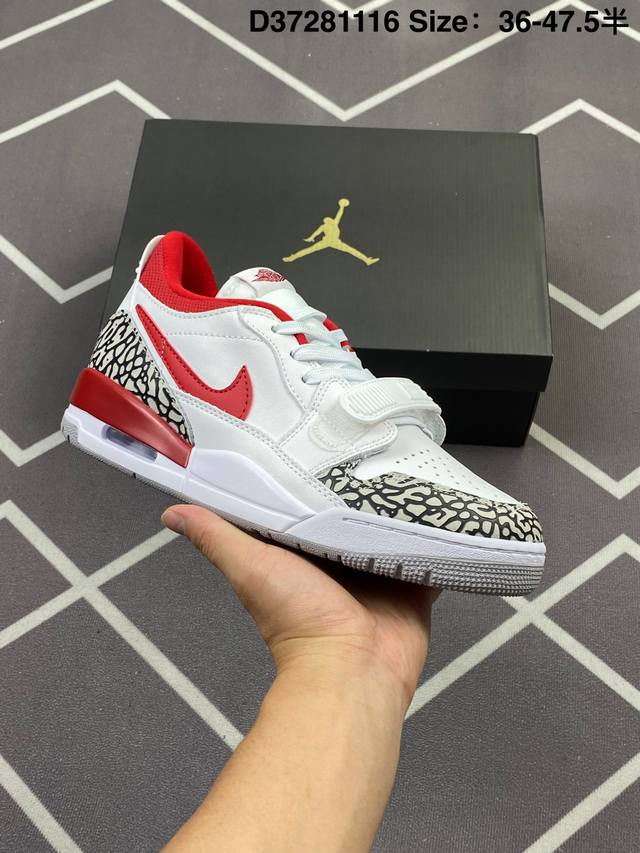 耐克 Nike Aj312 Air Jordan Legacy 312 Nrg“Pure White” 官方货号:Cd7069 141乔丹联名号称 “最强三合一