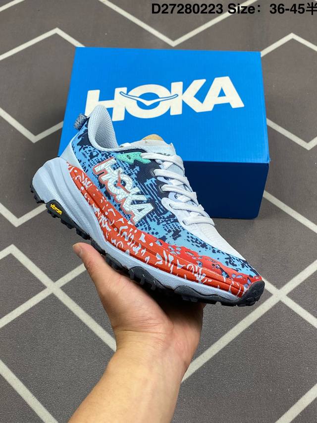 公司级小红书推荐Hoka M Speedgoat 6全新配色 这个品牌来自于新西兰的毛利语，Hoka表示大地，One One表示飞越，连起来就是飞越地平线，On