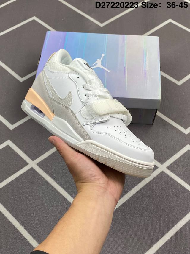 公司级耐克 Nike Aj312 Air Jordan Legacy 312 Nrg“Pure White” 官方货号:Cd7069 141乔丹联名号称 “最强