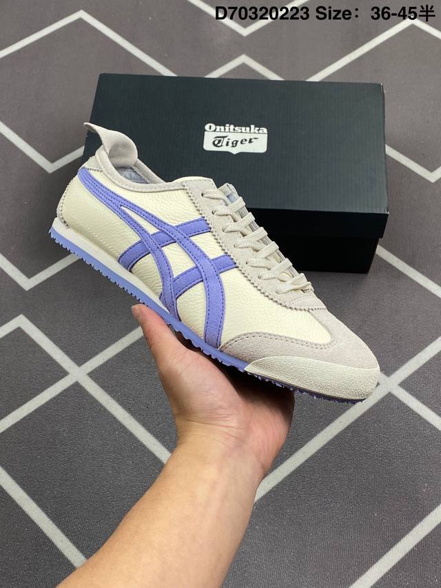 公司级Onitsuka Tiger Nippon Made 鬼冢虎手工鞋系列 最高版本Mexico 66 Deluxe メキシコ 66 デラックス独家！同步官方