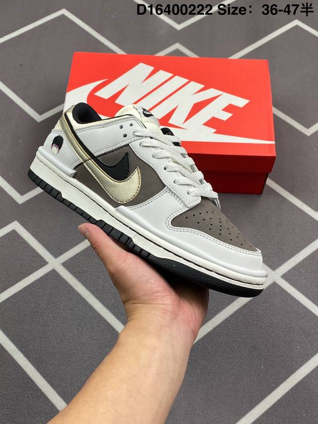 公司级耐克Nike Sb Dunk Low Retro 扣篮系列 复古低帮休闲运动滑板板鞋 采用脚感柔软舒适Zoomair气垫 有效吸收滑板等极限运动在落地时带