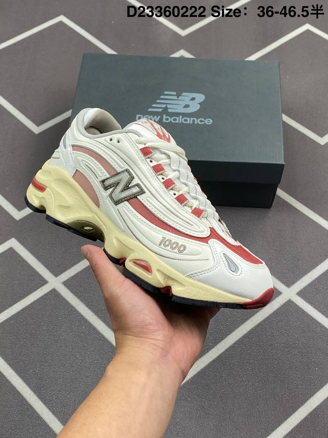 公司级 新百伦 Newbalance1000系列回归 Ald X 新百伦 老爹鞋，新联名厚底增高百搭运动跑鞋曝光了！作为Nb最高端的鞋型,诞生于1999年,一度