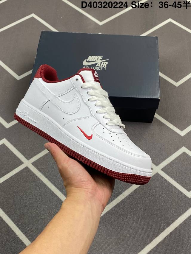 Nike Air Force 1‘07 Lv8 原楦头原纸板 打造纯正低帮空军版型 专注外贸渠道 全掌内置蜂窝气垫 原盒配件 原厂中底钢印、拉帮完美 货号:Hm