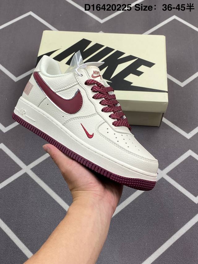 官方同步Id定制 原装版本 Nike Air Force 1 Low '07 “二维码”米黑满天星低帮空军一号休闲板鞋 定制皮料 3M反光 原楦原纸板 纯正版型