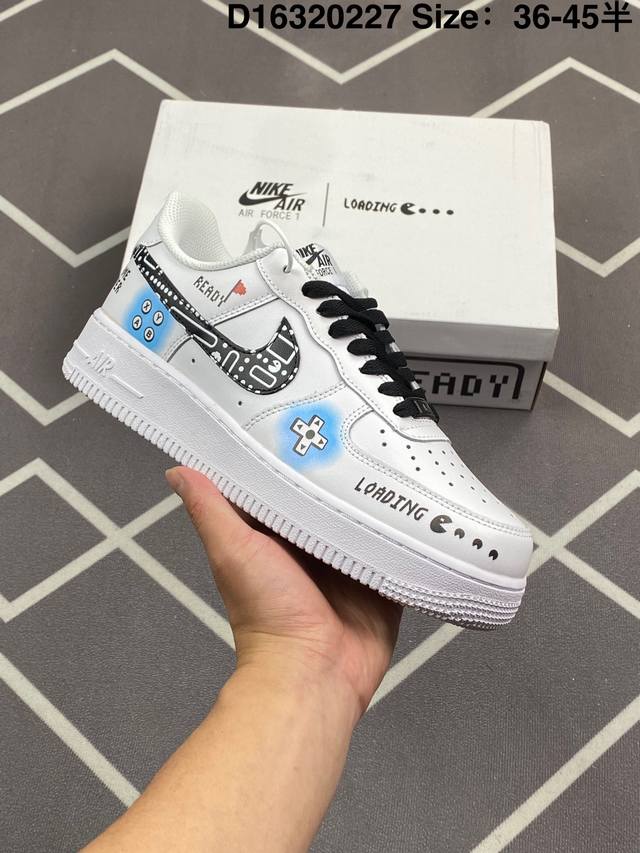 Nike Air Force 1 Low’07 空军一号低帮休闲板鞋 定制皮料 原楦原纸板 纯正空军版型 内置全掌气垫 货号：男 Cw2288-114 女 Dd