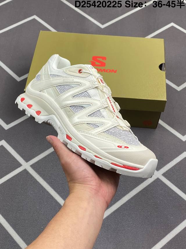 公司级Xt-Quest Gtxpanhuiadv Beige “ 萨洛蒙 探索者系列户外越野跑鞋 478478 28 鞋面采用Sensifit贴合技术 全方位贴