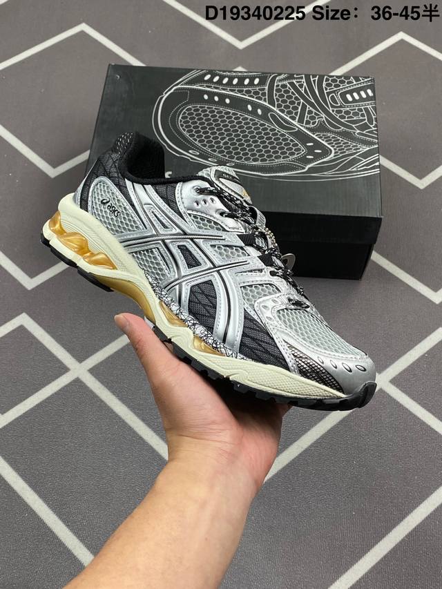 Asics Gel-Nyc 纯原版本 亚瑟士运动休闲透气专业跑鞋 鞋面采用反绒皮与网布拼接 透气舒适兼具休闲时尚 结合简明的配色 展现品牌的传承及引领复古流行的