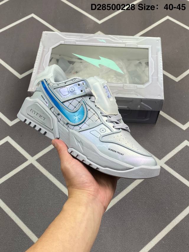 耐克Rtfkt Studios X Nike Dunk Genesis Ghost 圆头舒适 减震耐磨 低帮 生活休闲鞋 男款 酷炫运动休闲跑步鞋 球鞋 宇航员