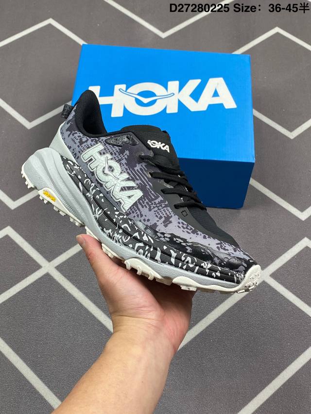 公司级Hoka One One M Speedgoat 6 低帮专业越野跑步鞋 实拍首发 相较于前几代Mafate包裹感更好 跟Speedgoat 快速羚羊 系 - 点击图像关闭