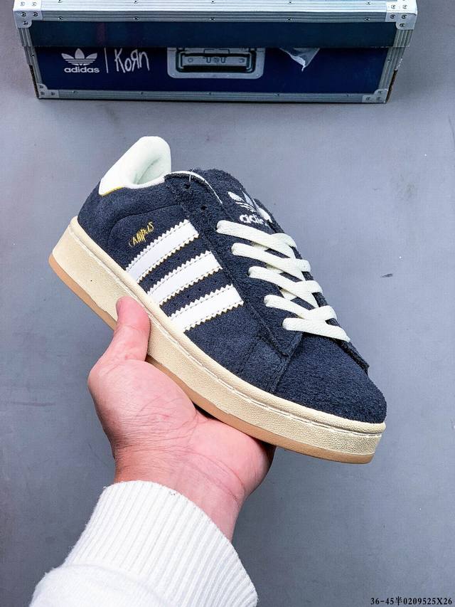 公司级！阿迪达斯Adidas Originals Campus 80S 学院系列经典复古低帮百搭休闲运动板鞋 0209525X26