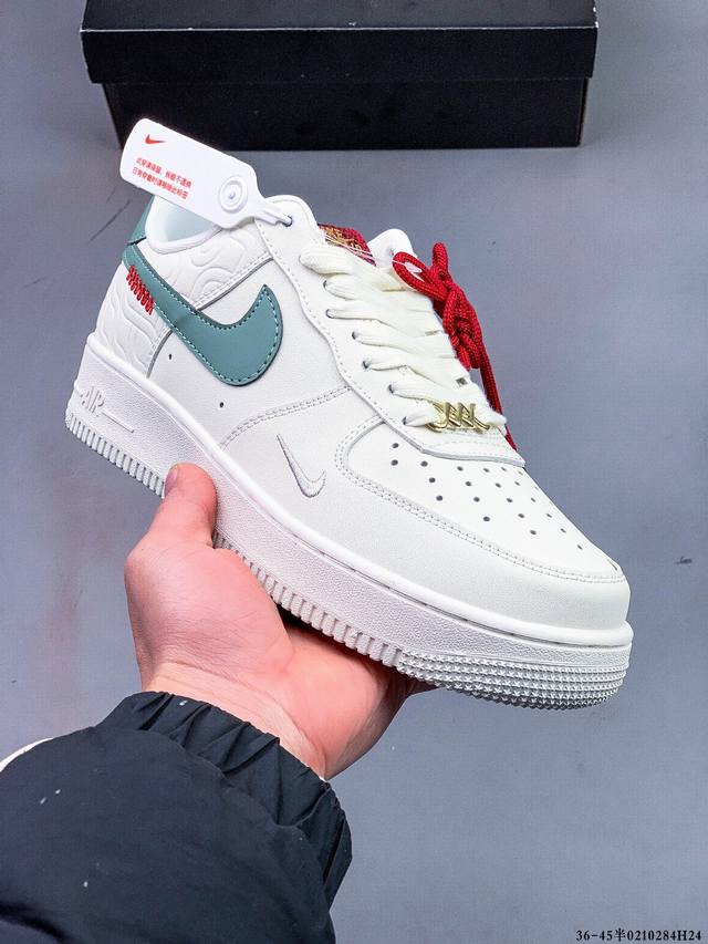 真标半码！耐克Nike Air Force 1 Low 空军一号低帮经典百搭休闲板鞋 0210284H24