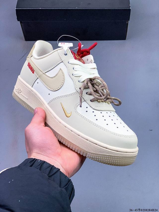 真标半码！耐克Nike Air Force 1 Low 空军一号低帮经典百搭休闲板鞋 0210284H24