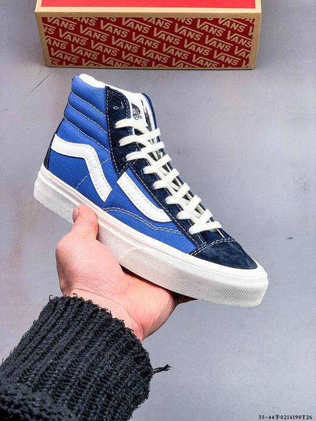 万斯范斯Vans Sk8-Hi Slim 万斯高帮时尚运动休闲板鞋滑板鞋 0214190T26