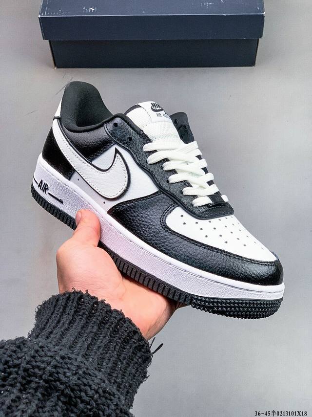 真标半码！耐克Nike Air Force 1 Low 空军一号低帮经典百搭休闲板鞋 0213101X18