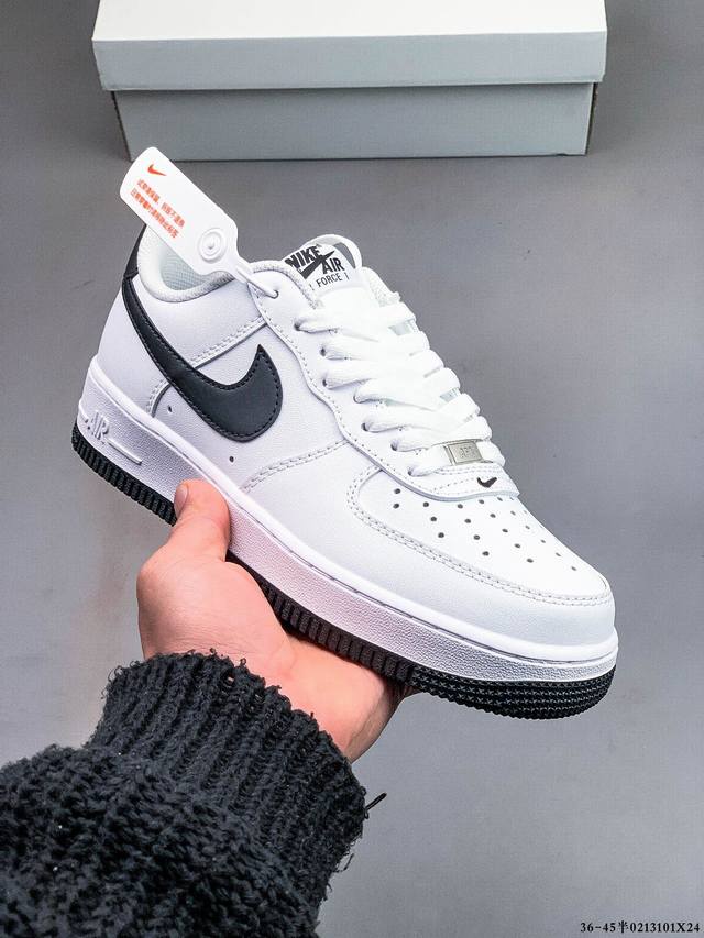 真标半码！耐克Nike Air Force 1 Low 空军一号低帮经典百搭休闲板鞋 0213101X24