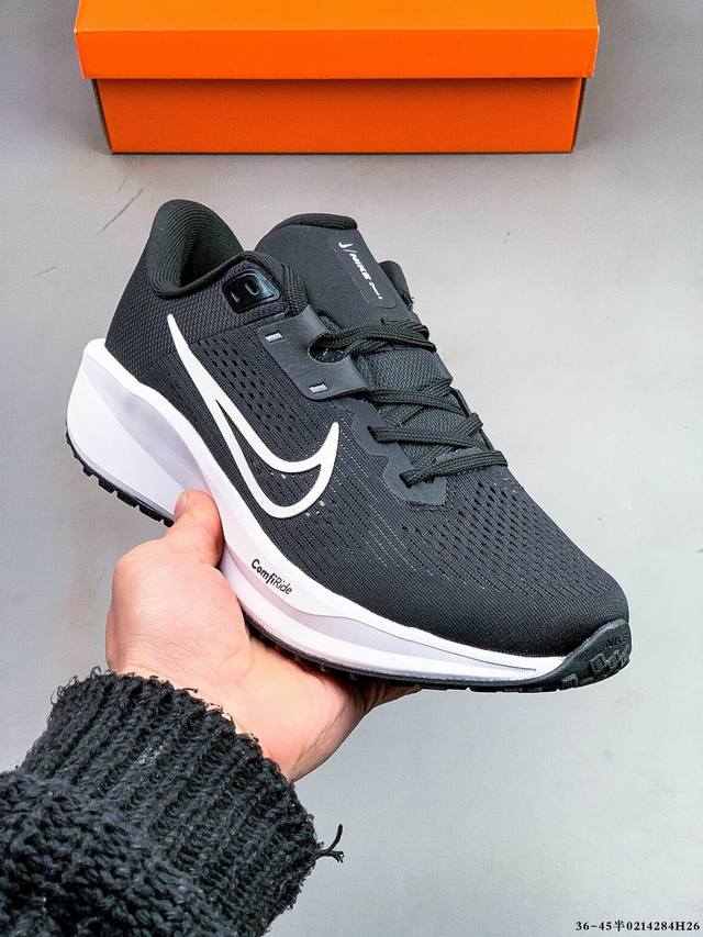 公司级！Nike Quest 6极速6代网面透气 时尚休闲跑步鞋 简约高科技设计采用多层材料，为双足带来凉爽感受和稳固体验时尚鞋面搭配中足包覆设计，提供稳固贴合